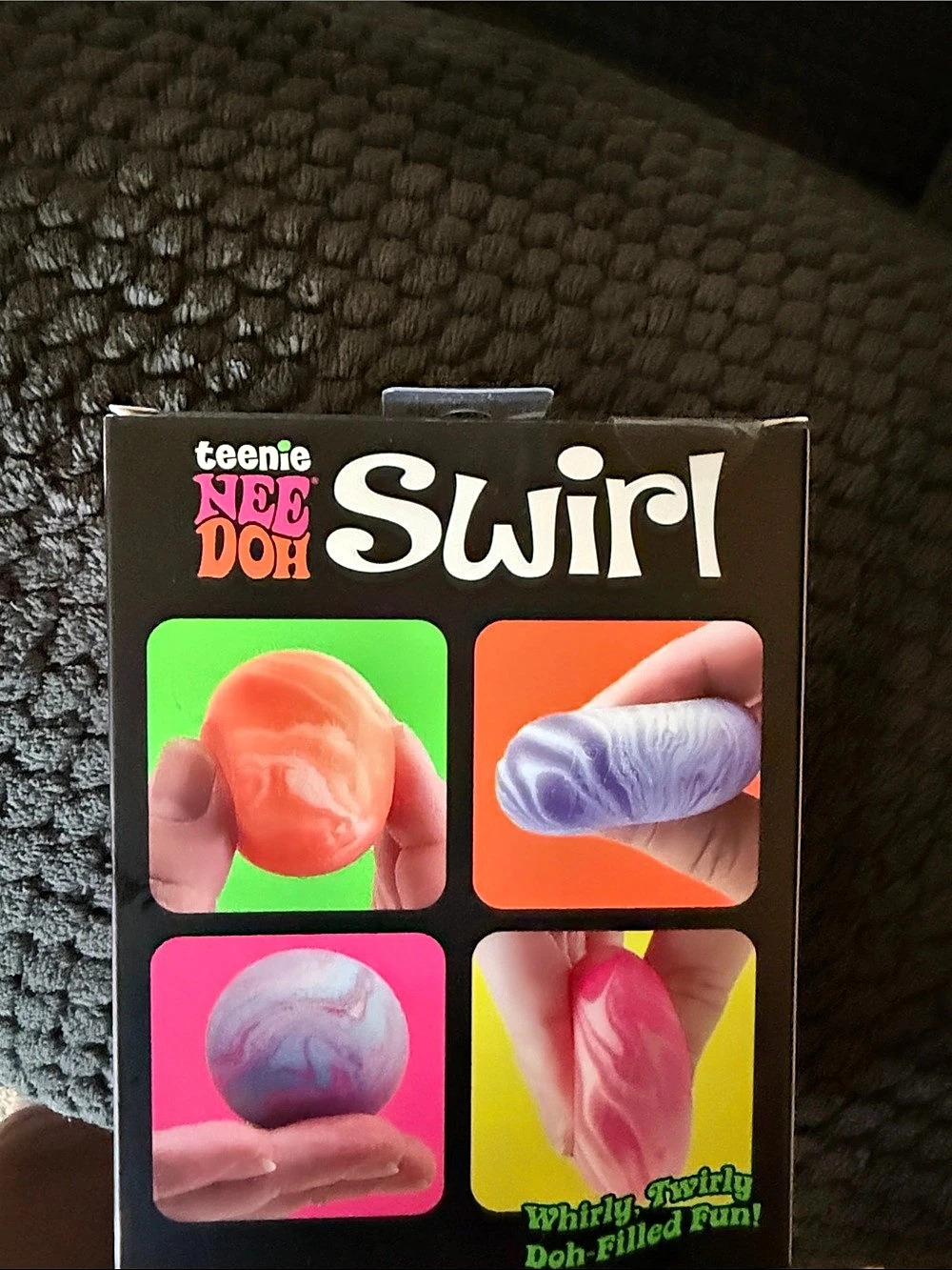 teenie Nee Doh Swirl NeeDoh Fidget Toy Multicolor NWT